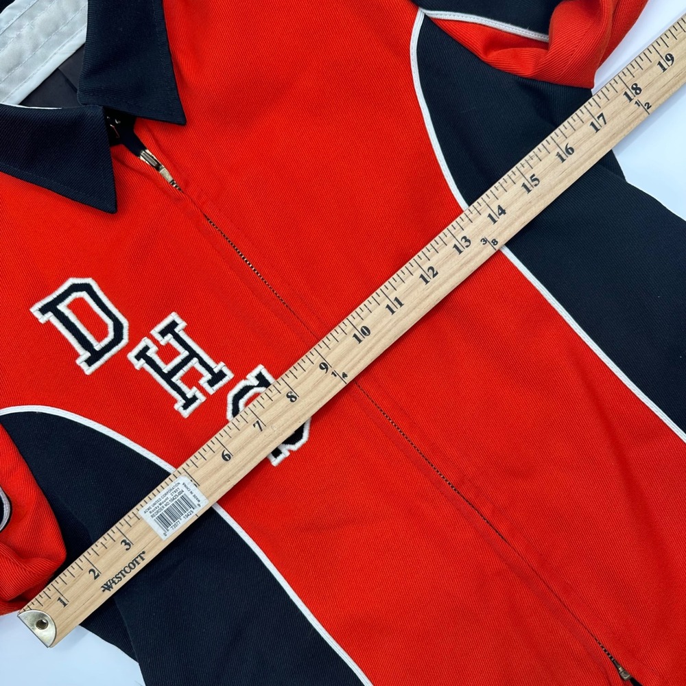Vintage DHS Marching Band Jacket Red Black‎ Uniform Zip Up Size 56 Costume Retro - Picture 5 of 14